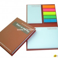 99-BP15/sticky notes with hard cover