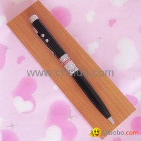 metal LED ball pen/wooden gift set,red laser pointer