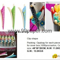 Clip Shape Ball Pen