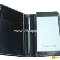 99-PJ003/Note pad with PU cover and pen