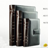 Custom High Quality Imitation Leather Cover Notebook