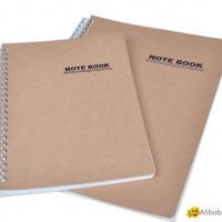 Kraft Spiral Bound Notebook