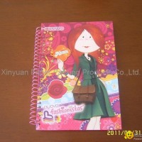 Hardcover spiral notebooks for girls