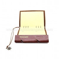 BK1042 Brown design PU notebook