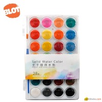 12 16 28 36 Colors Solid Professional Kids Watercolor Paint Cakes Set