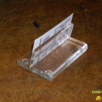 acrylic name card holder and pen holder