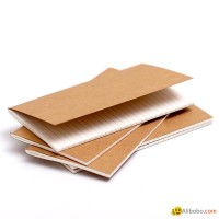 Custom  school Gift office printed a4 plain kraft notebook