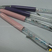 Pink diamond ball-point pen