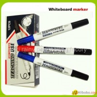 whiteboard marker pen two head  dry eraser marker pen