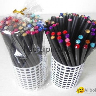 advanced black wood with color diamond students pencilpicture1