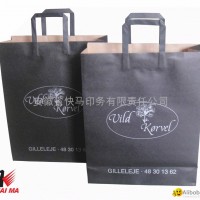 2013 popular kraft paper bag with printing