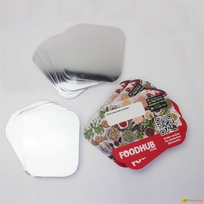 Aluminum Foil Container Paper Lidpicture1