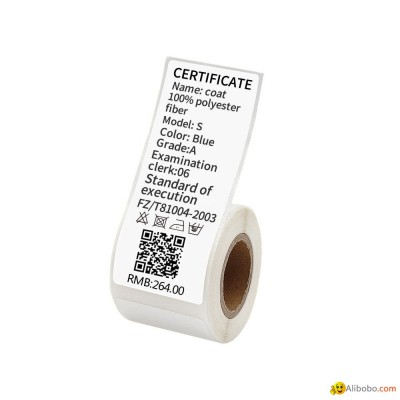 20mm to 80mm width 7 layers direct adhesive thermal paper 80mmpicture1