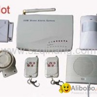 wireless and wired GSM alarm system