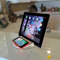 (6inch) Acrylic Pedestal Base for Tablet PC display