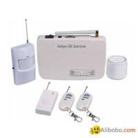 wireless alarm system with 8 wireless zones