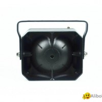 100W BLACK DRIVER UNIT POLICE SIREN HORN SPEAKER