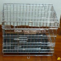 Chrome coating dog cage