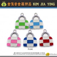 Taiwan Color handbag metal charm