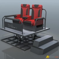 6DOF 2 Seats 5D Cinema Motion Platform