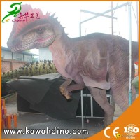 2015 new product attactive animatronic walking dinosaur costume