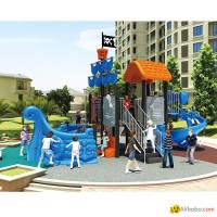 Pirate Ship Playground Equipment - Play Structure Theme Equipment Oem Odm