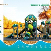 Carton Series kids outdoor playground Fitness equipment