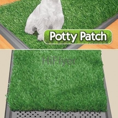 Pup-Head Portable Dog Potty As Seen On TV Potty Patch Matpicture1