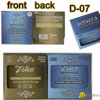 good price and quality cheap yellow acoustic or electric guitar strings