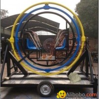 Henan weiyuan  machinery co.,ltd sell 1-6 seats human gyroscope with trailer