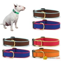 Eco-Friendly 100% Organic Bamboo Pet Christmas Personalized Dog Collars