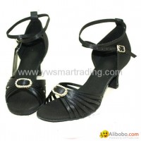 Ladies ballroom shoes diamond dance shoes Retail&wholesale