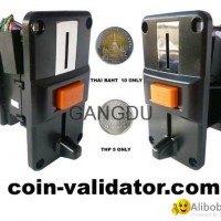 Thai Baht only coin validator Acceptor slot selector