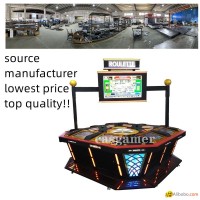 8 Seats Casino Equipment Casino Machine Roulette with Screen