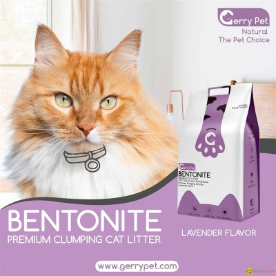 Gerry Pet Bentonite Cat litter Lavender scentpicture1