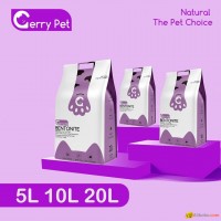 Lavender Scent Bentonite Cat Litter Gerry Pet Dust Free 20L /10L /5L