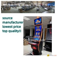 43′ ′ Curved Touch Screen Dual Screens Mega Link Slot Machine Supplier