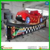 mini roller coaster car amusement game flying car for kids