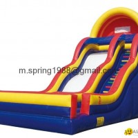 2012 cartoon inflatable slide for fun