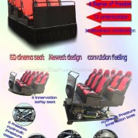 Dynamic motion theater seat