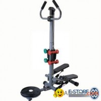 Multifunction stepper with twister