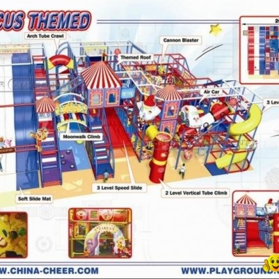 Cheer Amusement Circus Themed Indoor Playground CH-AP110137picture1