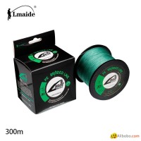 300 m Wholesale price PE braided wire 8x braided fishing line