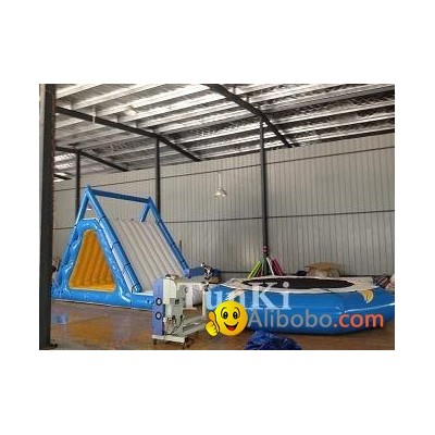 inflatable iceberg water climbing water parkpicture1