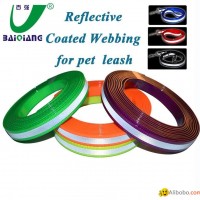 Rubber Plastic Polyurethane Reflective Coated Polyester Webbing