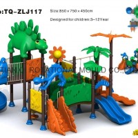 2011 Newest design Jurassic outdoor playgrounds equipment