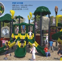 Outdoor playground equipment Combined slides