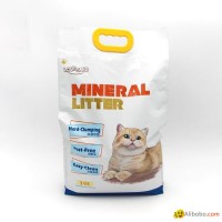 new upgrade black mineral clumping cat litter grey 100% dust free