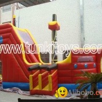 inflatable bouncy castle comb slide