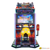 Electric Coin Operated Motorcycle Racing Game Machine With Factory Price